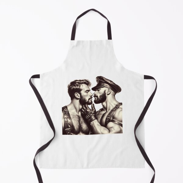 Item preview, Leather Daddies 'Come Here' Berlin Gay Leder Pride Graphic Design designed and sold by reillymar-quar.