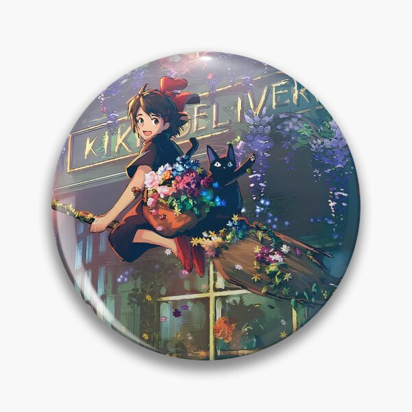 Item preview, nice Cute kawaii art girl [[kiki's]] go -%[ghiblis]%- flying aways  designed and sold by ceyart00.