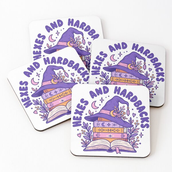 Item preview, Hexes and Hardbacks Witch Hat Book Stacks Magic Reading designed and sold by LongIslandDesgn.