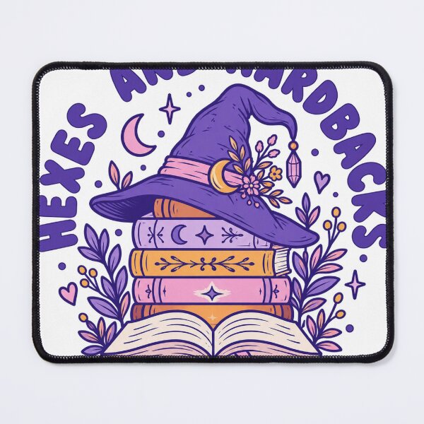 Item preview, Hexes and Hardbacks Witch Hat Book Stacks Magic Reading designed and sold by LongIslandDesgn.