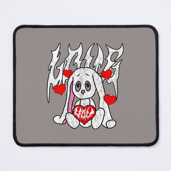 Item preview, Distressed Grunge Bunny Love Heart Emo Tee-62 designed and sold by TimHahn.
