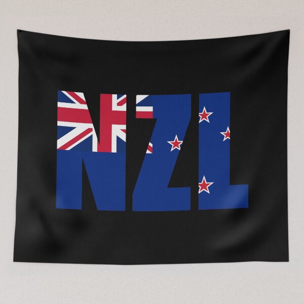 Item preview, New Zealand Flag Initials NZ designed and sold by shitpostee.