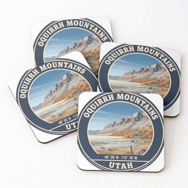 Item preview, Oquirrh Mountains Utah Vintage Hiking Badge designed and sold by mnkyride.