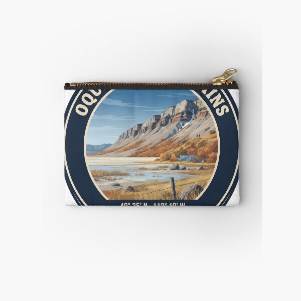 Item preview, Oquirrh Mountains Utah Vintage Hiking Badge designed and sold by mnkyride.