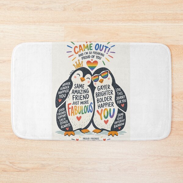 Item preview, You Came Out and I Am Proud of You Rainbow Friendship Celebration designed and sold by StampMyPassport.