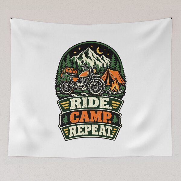 Item preview, Ride Camp Repeat  designed and sold by RAS-77.