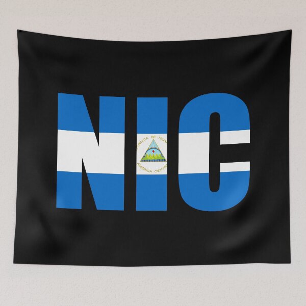 Item preview, Nicaragua Flag Initials NI designed and sold by shitpostee.