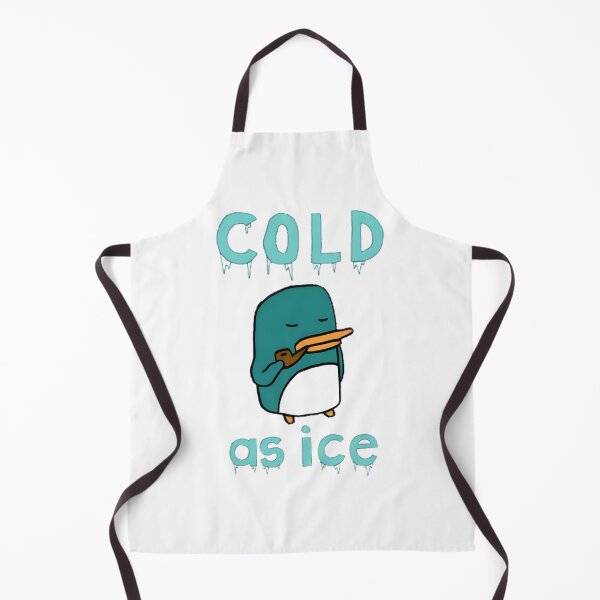 Item preview, Cool Penguin Relaxing with Soothing Pipe in Frosty Setting designed and sold by LagertaWorld.
