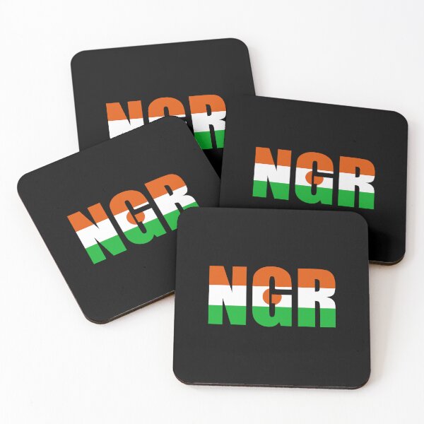 Item preview, Niger Flag Initials NE designed and sold by shitpostee.