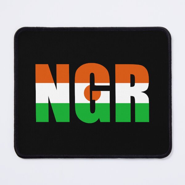 Item preview, Niger Flag Initials NE designed and sold by shitpostee.