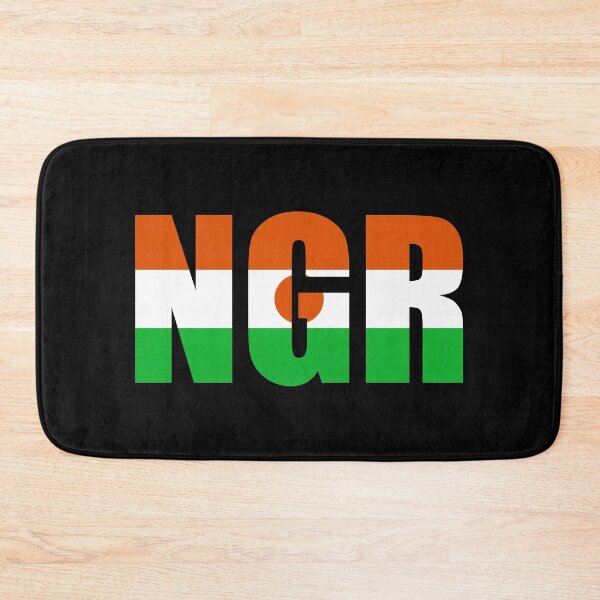Item preview, Niger Flag Initials NE designed and sold by shitpostee.