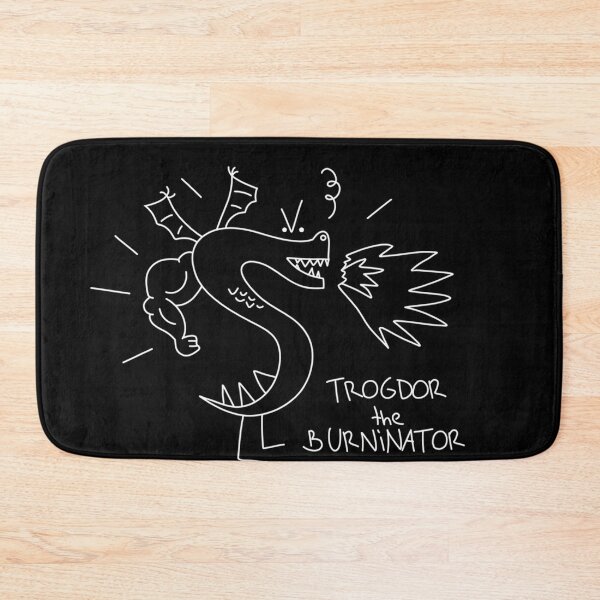 Item preview,  Trogdor The Burninator Black designed and sold by risingbliss.