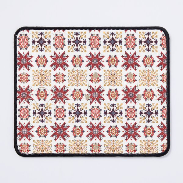 Item preview, Red Floral Embroidery Motif, Vintage Patterns Modern Style designed and sold by danaJG.
