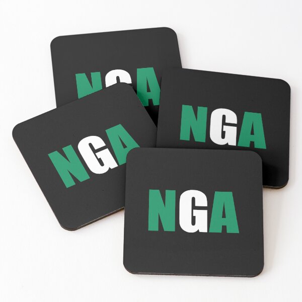 Item preview, Nigeria Flag Initials NG designed and sold by shitpostee.