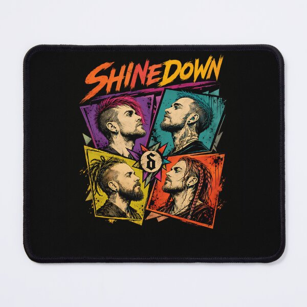 Item preview, Colorful Rock Band Portrait designed and sold by MonejVisual.