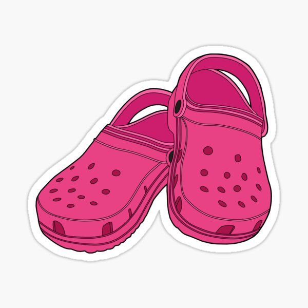 Crocs Neon Magenta Hot Pink Shoe Clog