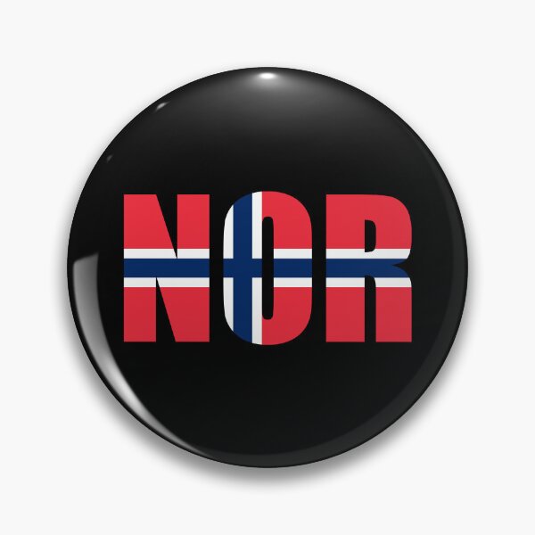 Item preview, Norway Flag Initials NO designed and sold by shitpostee.