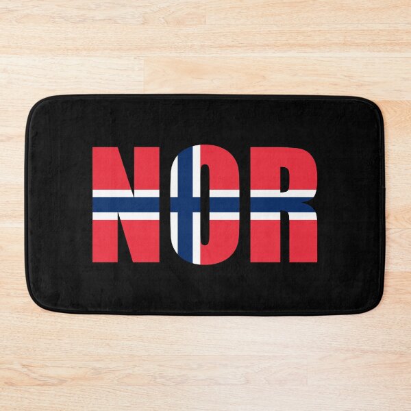 Item preview, Norway Flag Initials NO designed and sold by shitpostee.