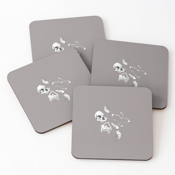 Item preview, Distressed Horned Demon Skull Fangs Metal-1 designed and sold by TimHahn.