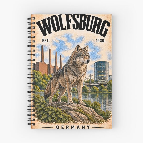 Item preview, Wolfsburg Vintage Germany Wolf designed and sold by CUBE2024.
