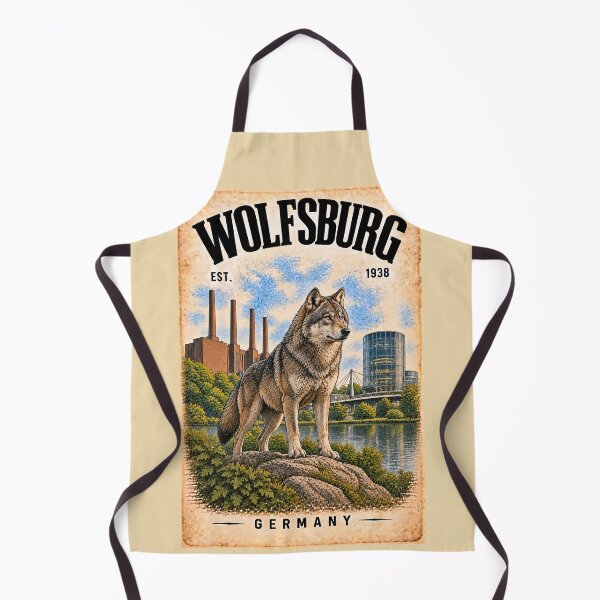 Item preview, Wolfsburg Vintage Germany Wolf designed and sold by CUBE2024.