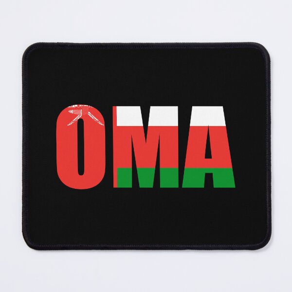 Item preview, Oman Flag Initials OM designed and sold by shitpostee.