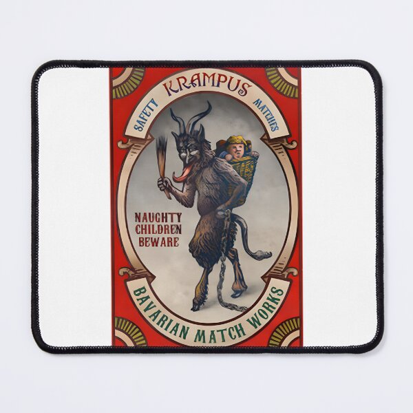 Item preview, Krampus Mythical Creature Horror Christmas Art Design designed and sold by pratik09.