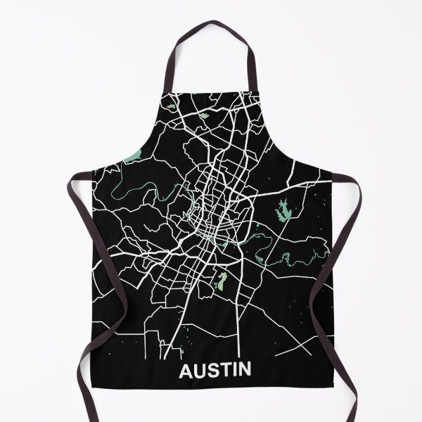 Item preview, Austin Map Texas United States of America designed and sold by MapsByLeo.