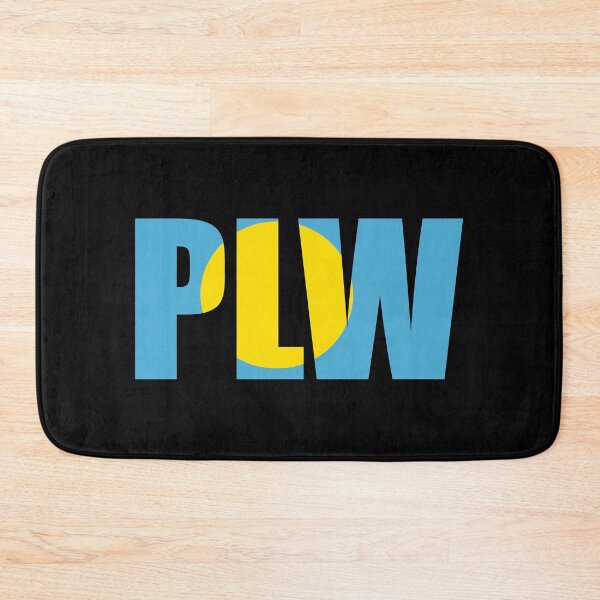 Item preview, Palau Flag Initials PW designed and sold by shitpostee.