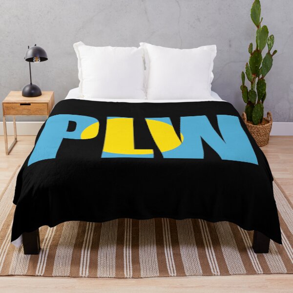 Item preview, Palau Flag Initials PW designed and sold by shitpostee.