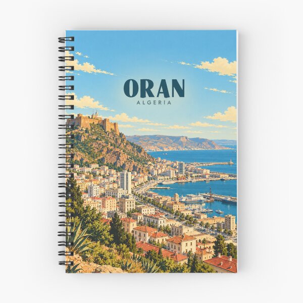 Item preview, Oran Vintage Mediterranean City Art designed and sold by MichaeIRellov.