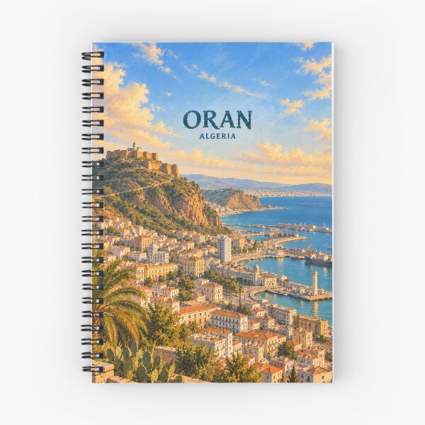 Item preview, Oran Painterly Mediterranean City Impression designed and sold by MichaeIRellov.