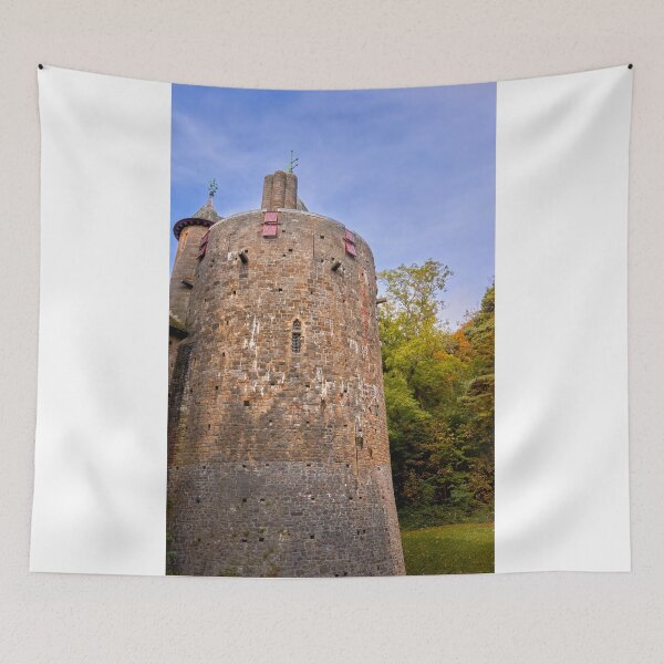 Item preview, Castell Coch Autumn Fantasy Red Castle designed and sold by VnGphoto.