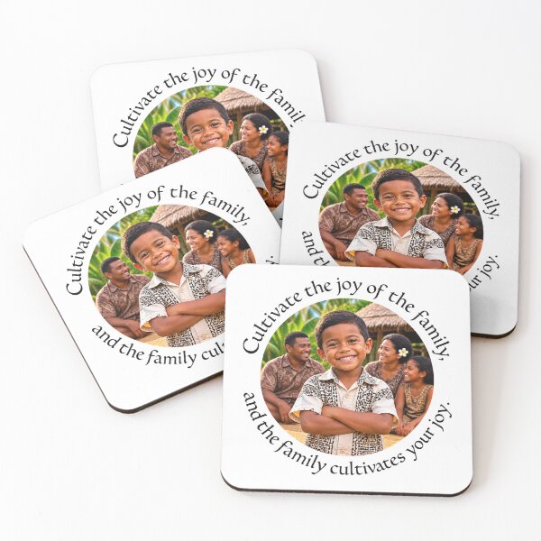 Item preview, Tonga Joy Chiasmus Proverb - Cultivate the joy of the family | Island Wisdom Art designed and sold by ShakaLife.org.