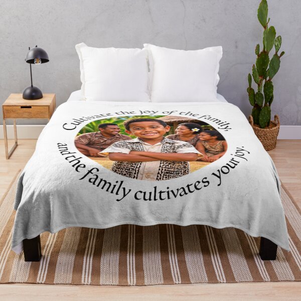 Item preview, Tonga Joy Chiasmus Proverb - Cultivate the joy of the family | Island Wisdom Art designed and sold by ShakaLife.org.