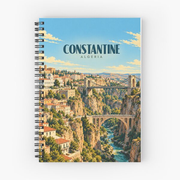 Aperçu de l'œuvre Art vintage de la ville algérienne de Constantine créée et vendue par MichaeIRellov.