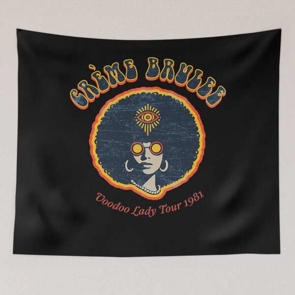 Item preview, Creme Brulee Voodoo Lady Tour Glam Rock Band From Royston Vasey designed and sold by MonejVisual.