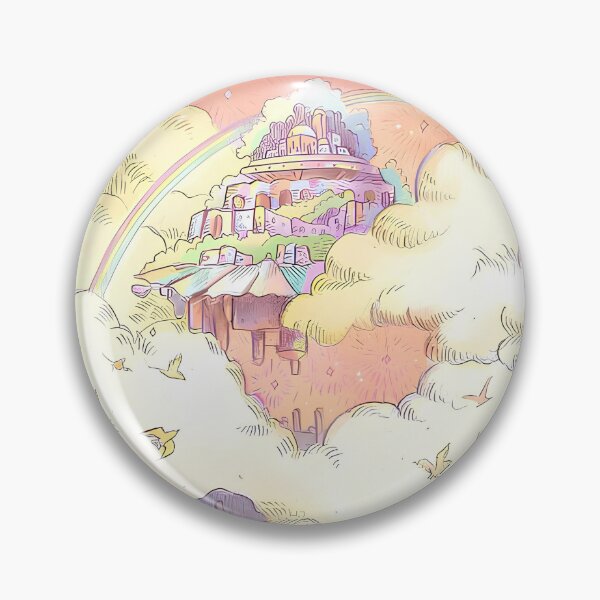 Item preview, Cute art [[thelaputas]] -%[ghiblis]%- flying castle aways  designed and sold by ceyart00.