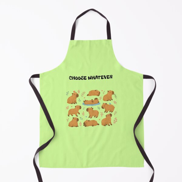 Item preview, Choose Whatever Funny Sarcastic Capybara Office Humor Pattern designed and sold by DontCareClub.