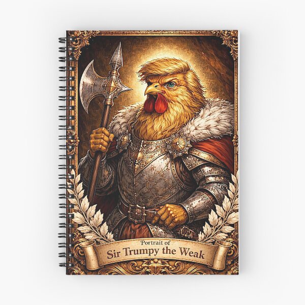 Item preview, Retrato de 'Trumpy el débil', el pollo loco. designed and sold by NubesDesignCH.