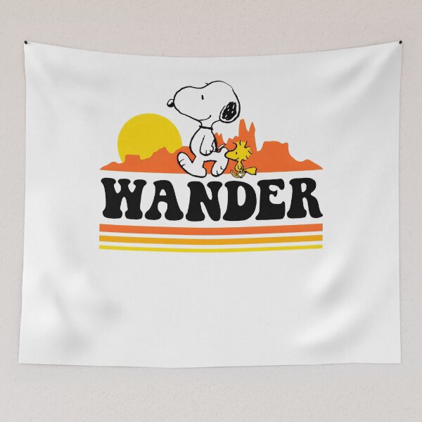 Item preview, Snoopy Woodstock Wander Desert designed and sold by LittleMamastore.