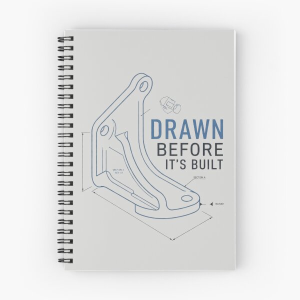 Item preview, Drawn Before It's Built CAD Engineering Design designed and sold by Amr Darwish Graphic designer.