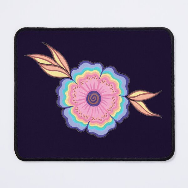 Item preview, Pastel rainbow flower with leaves designed and sold by AfafantoSen.