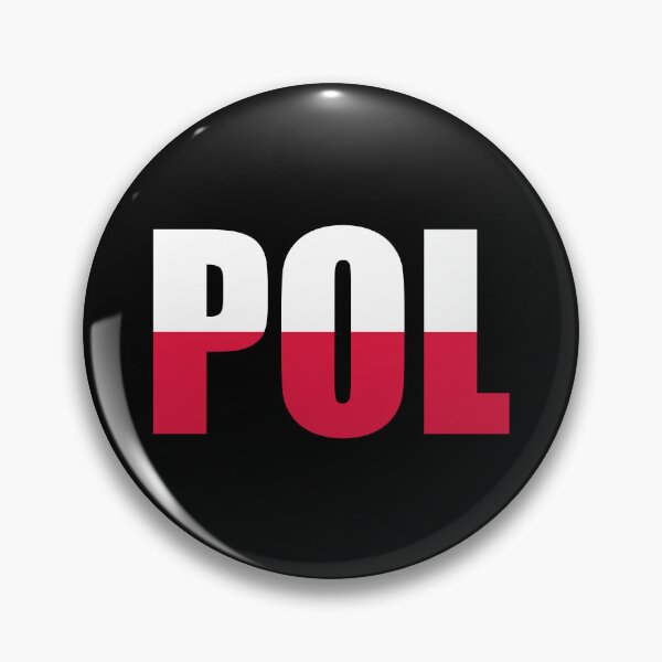 Item preview, Poland Flag Initials PL designed and sold by shitpostee.