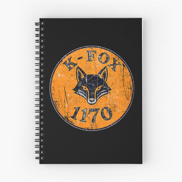 Item preview, Retro K Fox 1170 Vintage Radio Station Distressed Orange Badge Graphic designed and sold by luffyShop1.