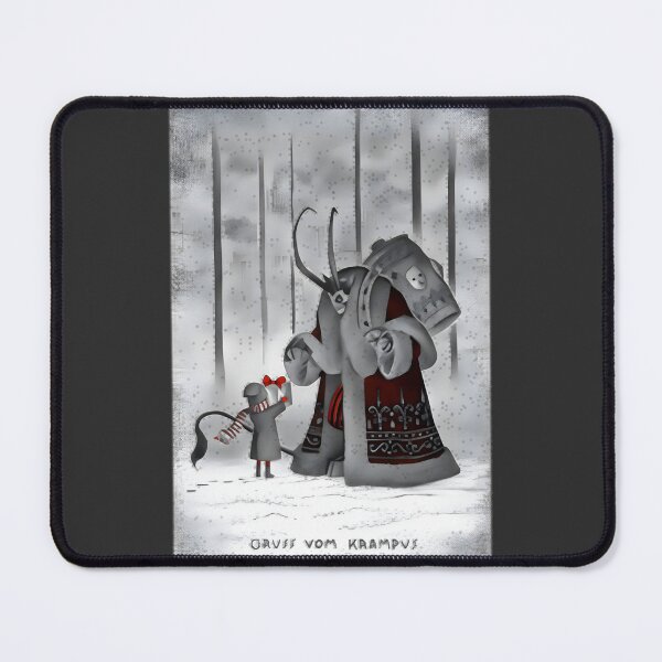 Item preview, Krampus Holiday Gift Design Featuring Festive and Mythical Imagery designed and sold by pratik09.