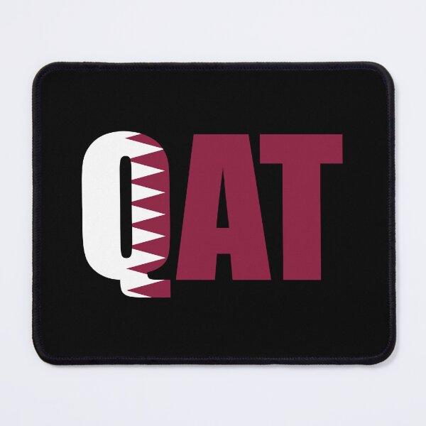 Item preview, Qatar Flag Initials QA designed and sold by shitpostee.