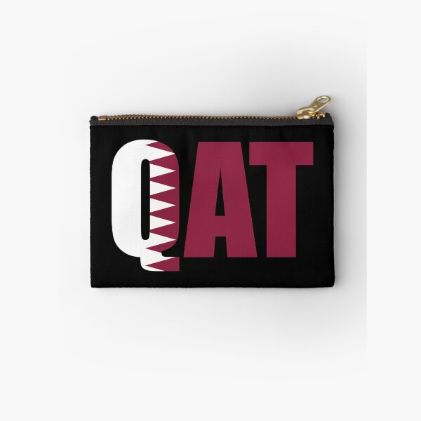 Item preview, Qatar Flag Initials QA designed and sold by shitpostee.