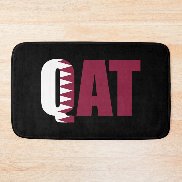 Item preview, Qatar Flag Initials QA designed and sold by shitpostee.