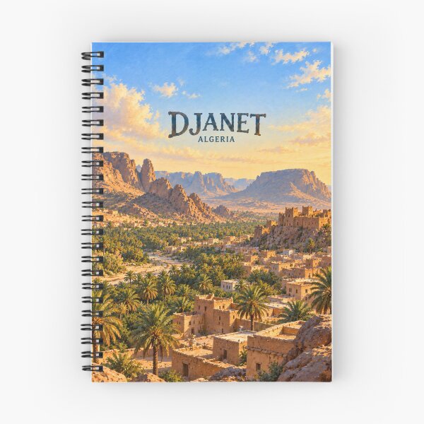 Item preview, Djanet Painterly Sahara City Impression designed and sold by MichaeIRellov.
